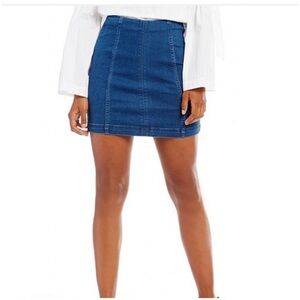 FREE PEOPLE Denim Skirt